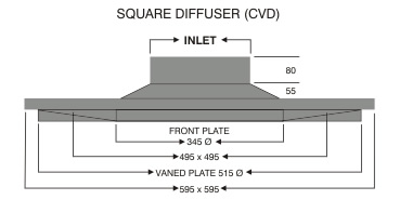 Sqaure Diffuser