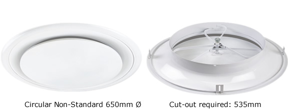 Milano Non-Standard Air Diffuser