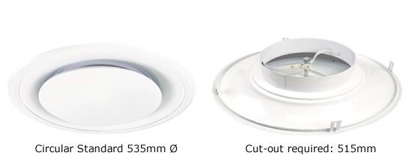 Circular Standard Air Diffuser