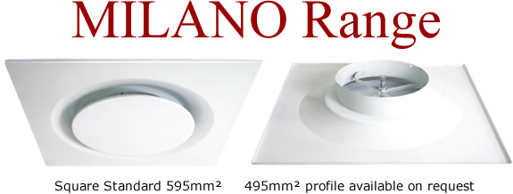 Milano Square Air Diffuser