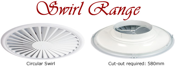 Swirl Circular Diffuser